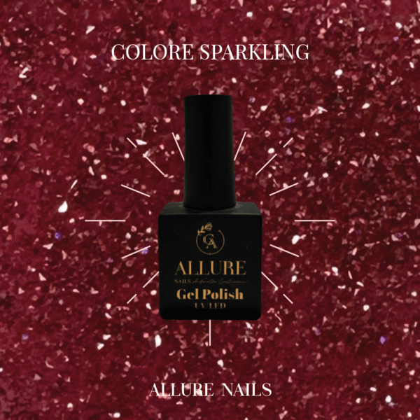 Semipermanente Rosa Scuro Sparkling 17
