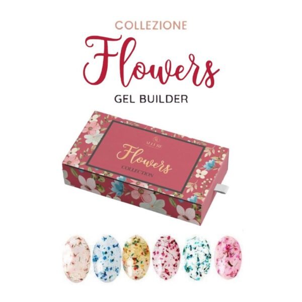 Set Flowers - 6 Gel Builder