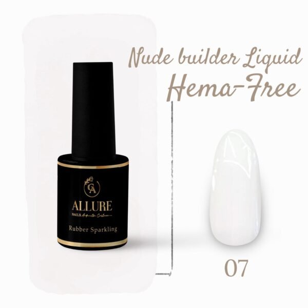 Gel Builder Liquid Milky Hema Free 07