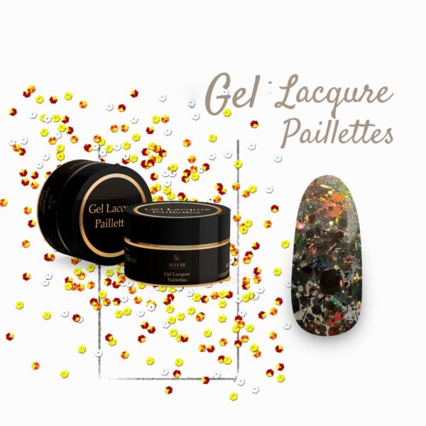 Gel lacqure paillettes 5 ml