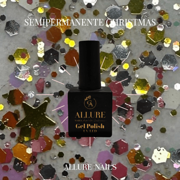 Semipermanente Glitter Oro e Argento Christmas 02