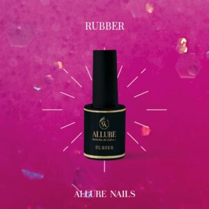 Rubber Base Fucsia Brillante RAINBOW #15