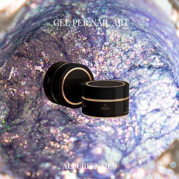Fairy Glitter Paste Lilla 09 per Nail Art