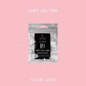 Ricarica Soft Gel tip Medium Square size #8