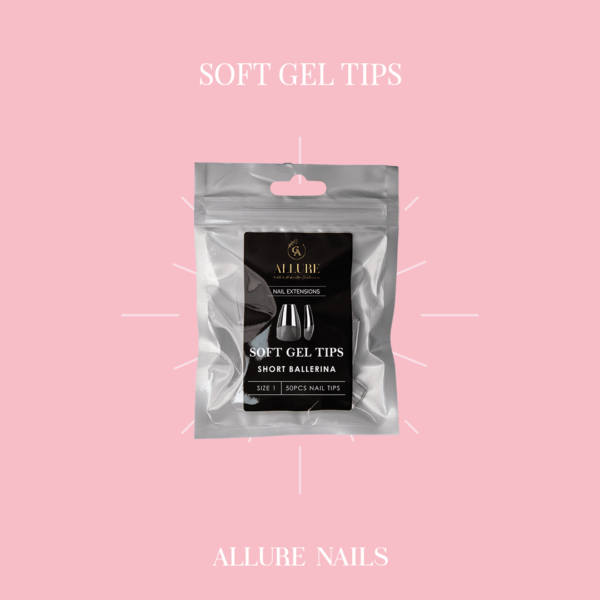 Ricarica Soft Gel tip Short Ballerina size #1