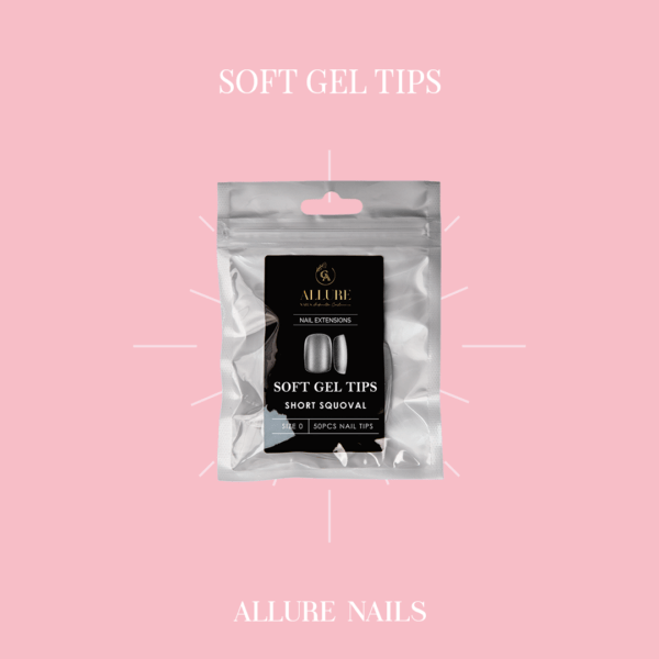 Ricarica Soft Gel tip Short Squoval size #0