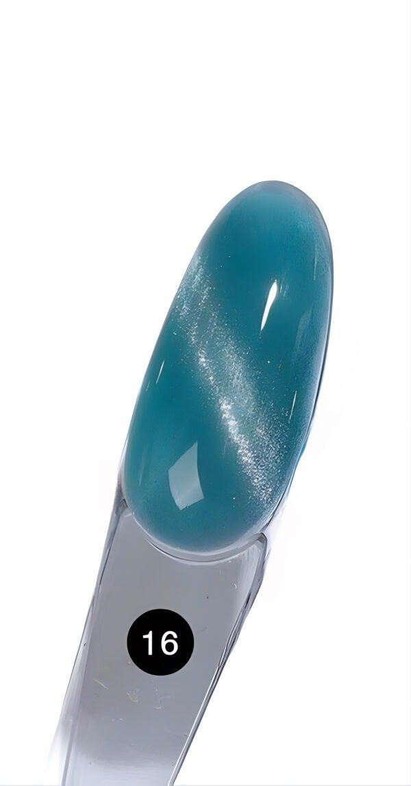 Rubber Base Sea Blue - Cristal cat eye 16 - immagine 3