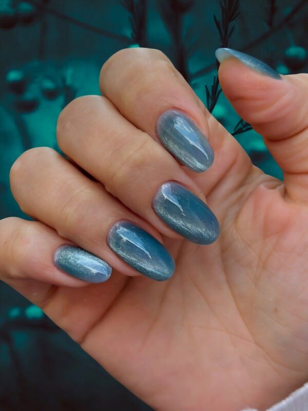 Rubber Base Sea Blue - Cristal cat eye 16 - immagine 2