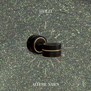 Polvere Holografica Riflesso Verde Oro Hk03 - Allure Nails