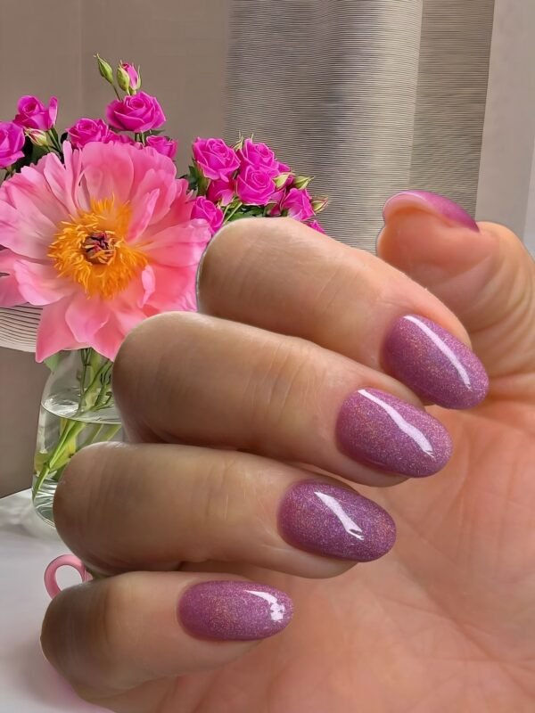 Semipermanente Purple Taupe Rainbow Laser Cat Eye 09