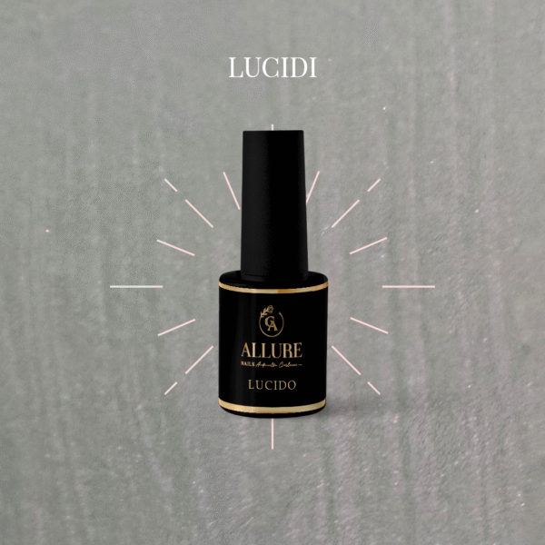 Top Coat lucido Aurora Allure Nails- effettp vetro no wipe