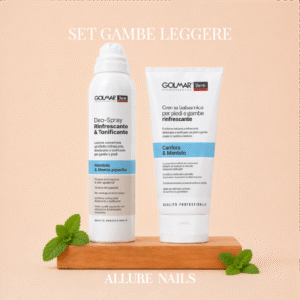Set Gambe Leggere – Spray Rinfrescante Tonificante + Crema Balsamica Golmar