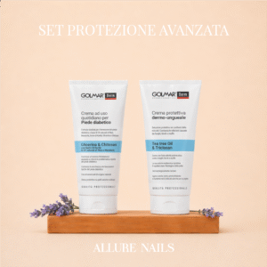 Kit Pedicure Professionale Piedi Sensibili – Golmar Dermo Ungueale & Crema Piede Diabetico